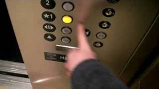 ThyssenKrupp Hydraulic Elevator at GA Tech Hotel [upl. by Venus]