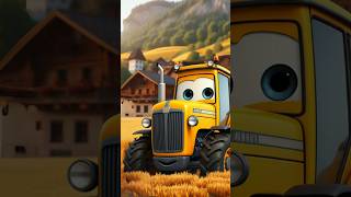 Proud Tractor  animation cars tractor farming cartoon animation asmr [upl. by Evander]