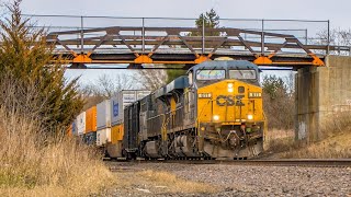 CSX I00329 in Weedsport NY 33024 [upl. by Nosemaj698]