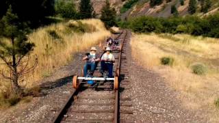 Joseph Branch Railriders Minam to Wallowa trip [upl. by Perr296]