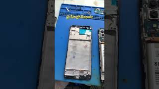 SAMSUNG M32 4G  DISPLAY CHANGE  SAMSUNG REPAIR  SinghRepair  music viralvideo repair real [upl. by Olimac786]