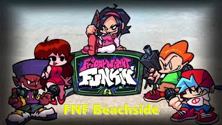 FNF Beachside by Speedz Beachside Friday Night Funkin فرايدي نايت فانكين 🎤 [upl. by Armond]