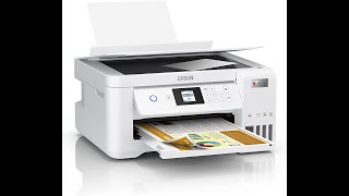 Best EcoTank Printer for Home Epson EcoTank ET2856 PrintScanCopy WiFi Printer White [upl. by Avilo884]