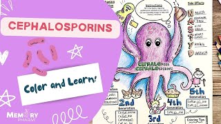 Cephalosporin Antibiotics Made Easy Mnemonics Mechanism of Action Side Effects Counseling [upl. by Aeet]