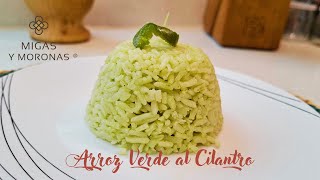 Arroz Verde al Cilantro ¡receta fácil que NO se bate [upl. by Fira147]