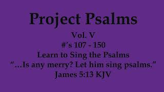 Psalm 1072243 Tune Glenluce Scottish Metrical Psalter 1650 [upl. by Yelsa]