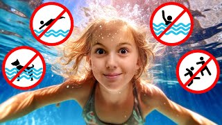 Les enfants apprennent les règles de sécurité de la piscine  Histoire utile pour les enfants [upl. by Russom434]