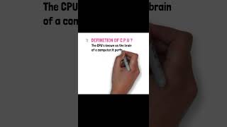 WHAT IS A  CPU FULL FORM  advancecomputercourses gk computerbasedtraining computerscience [upl. by Ricoriki141]