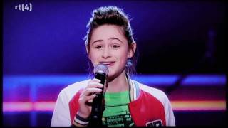 Bente Fokkens sings quotLostquot at the Voice Kids blind auditions 2012 [upl. by Adelle]