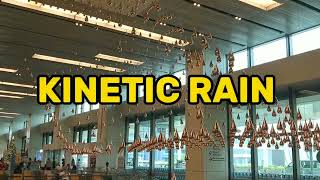 Kinetic Rain at Changi Terminal1 [upl. by Dlarej]