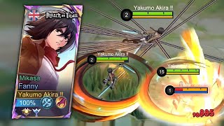 MIKASA FANNY SKIN IS FINALLY HERE😍 DIAMOND SPENT REVEAL [upl. by Salta398]