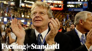 US talk show host Jerry Springer dies aged 79 [upl. by Ahseila]