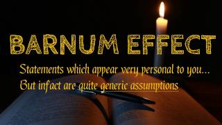 20 statements true for all of us  Barnum Effect [upl. by Nairahcaz]