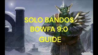 OSRS General Graardor Solo Bowfa Guide 90 EASIEST METHOD Bandos 40 Kill Trips 2024 [upl. by Kavanaugh500]