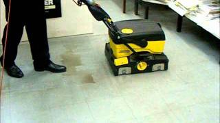 KARCHERBR4010SCRUBBERDEMONSTRATION [upl. by Arabeila]