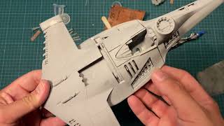 124 Mando N1 Starfighter Build 1 [upl. by Caspar]