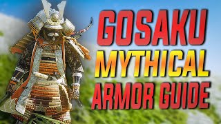 Gosaku Armor QUICK GUIDE  The Unbreakable Gosaku Mythic Tale amp 6 Keys Locations  Ghost of Tsushima [upl. by Paymar702]