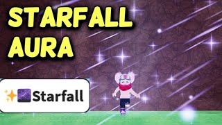 How to Get STARFALL RAREST Aura in DRAG TO COMBINE  Legendary Aura RECIPE ROBLOX [upl. by Aihsened]