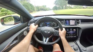 2022 Infiniti QX55 Sensory AWD POV Drive Impressions and ASMR [upl. by Linis]