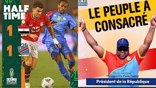 Le premier citoyen de la RDC le président fatshi beton content de la victoire de nos léopards 🐆 [upl. by Gilba]