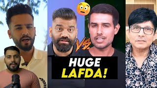 HUGE LAFDA😨 Technical Guruji amp Elvish Yadav Vs Dhruv Rathee amp KRK Engineer Reveals IShowSpeed [upl. by Kaja15]