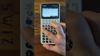 TUTO CASIO ClassWiz  Les variables [upl. by Fesuy]