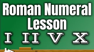 Roman Numerals Lesson  Classroom Edition [upl. by Intihw]