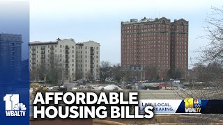 Baltimore City Council advances bills creating lowincome housing [upl. by Ahsenwahs]