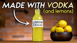 Easy Limoncello Recipe for Everyone  Made with Vodka [upl. by Nyliret369]