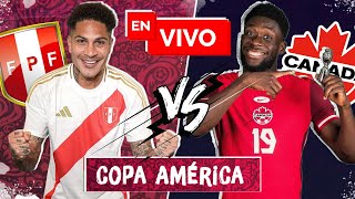 🔴 Perú vs Canadá  La Previa  Copa América 2024 [upl. by Ynittirb]