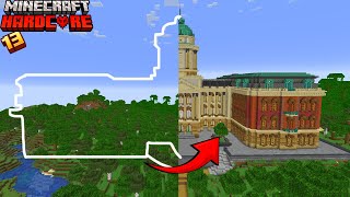 ZBUDOWAŁEM WIELKIE MUZEUM w Minecraft Hardcore 13 [upl. by Aiuqes]