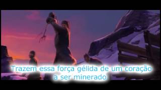 Frozen Heart in Brazilian Portuguese Gélido Coração Soundtrack Version [upl. by Hcirdla300]