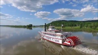 The Paddlewheel Cruse Boat Spirit of Peoria [upl. by Aiki]