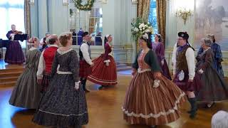 The Red Thistle Dancers 2017 Filoli Gardens  December 3 [upl. by Annez]