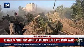 What has been achieved 100 days into the IsraelHamas war [upl. by Abigale]