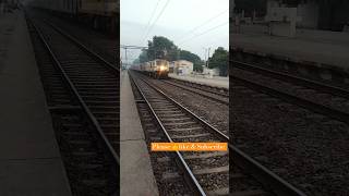 Train Crossing Balamua Junction shorts bhartiyarail [upl. by Akenet]