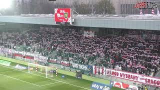 Minister KosiniakKamysz wygwizdany na stadionie Cracovii [upl. by Maybelle]