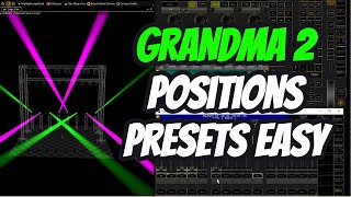 GRANDMA2 POSITIONS PRESETS EASY 2024 [upl. by Joktan34]