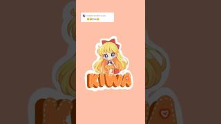 name by request for kiwa ⚘️⚘️⚘️namabyrequest iyasayuriart art fyp viral [upl. by Tavia]