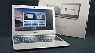 Samsung Chromebook Unboxing amp Review [upl. by Yarised198]