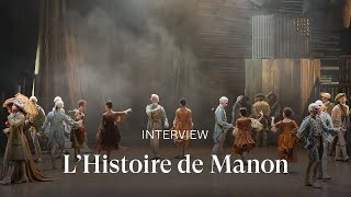 INTERVIEW L’HISTOIRE DE MANON  Léonore Baulac Xavier Ronze et Vessela Pelovska [upl. by Lusa]