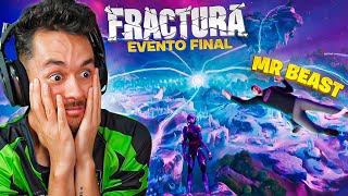 REACCIONANDO AL EVENTO FINAL DE FORTNITE quotFRACTURAquot  TheGrefg [upl. by Avenej944]