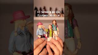 MY SCHLEICH PEOPLE FIGURINES COLLECTION 👩🏼‍🤝‍👨🏻schleich modelhorse breyer [upl. by Barhos820]