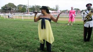 Tamara Marshalls Rendition of Beautiful Barbados Sandy Lane Gold Cup 2013 [upl. by Frentz601]