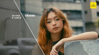 Color Grading Before and After  Fujifilm XH2s [upl. by Ainirtak]