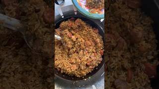 3 lbs rice jambalaya cooking deliciousfood food cajunfood louisiana [upl. by Onofredo166]