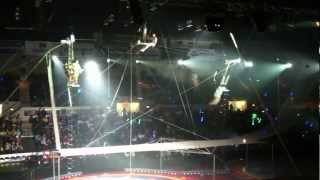 Shrine Circus Trapeze Act [upl. by Giffer]