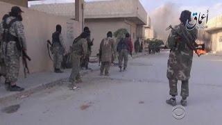 ISIS continues takeover of Syrian border town [upl. by Ayotnahs947]