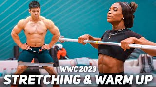 Warm Up amp Stretching Exercises Compilation  WWC 2023 [upl. by Umeko18]