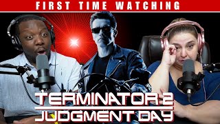 TERMINATOR 2 JUDGMENT DAY 1991 MOVIE REACTION First Time Watching [upl. by Danie]